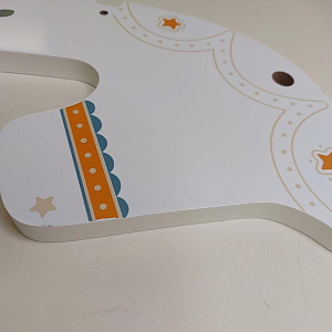 Качалка Bloomingville MINI "Лошадка Ruddy", белая (уцененный)